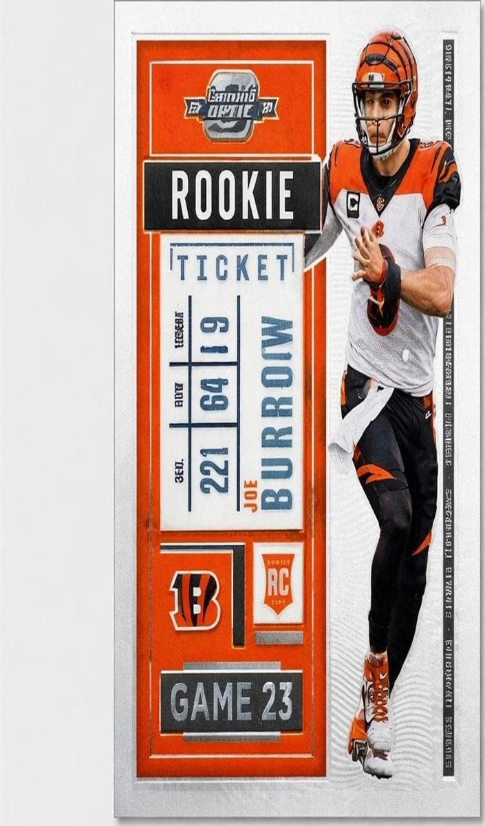 Joe Burrow 2020 panini Panini Contenders Optic