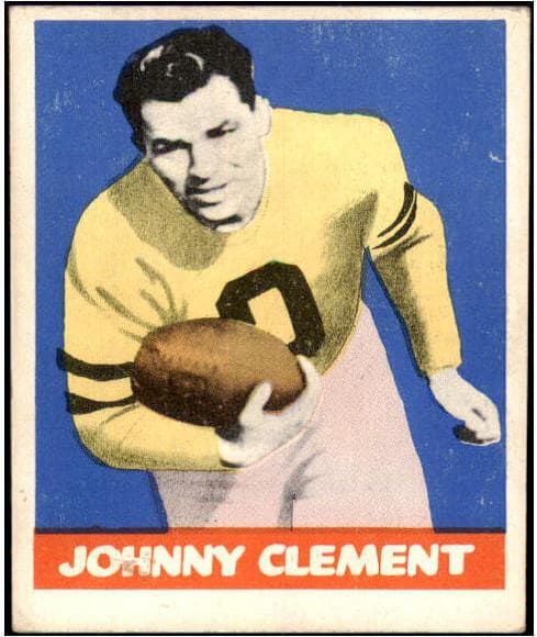 Johnny Clement 1948 leaf