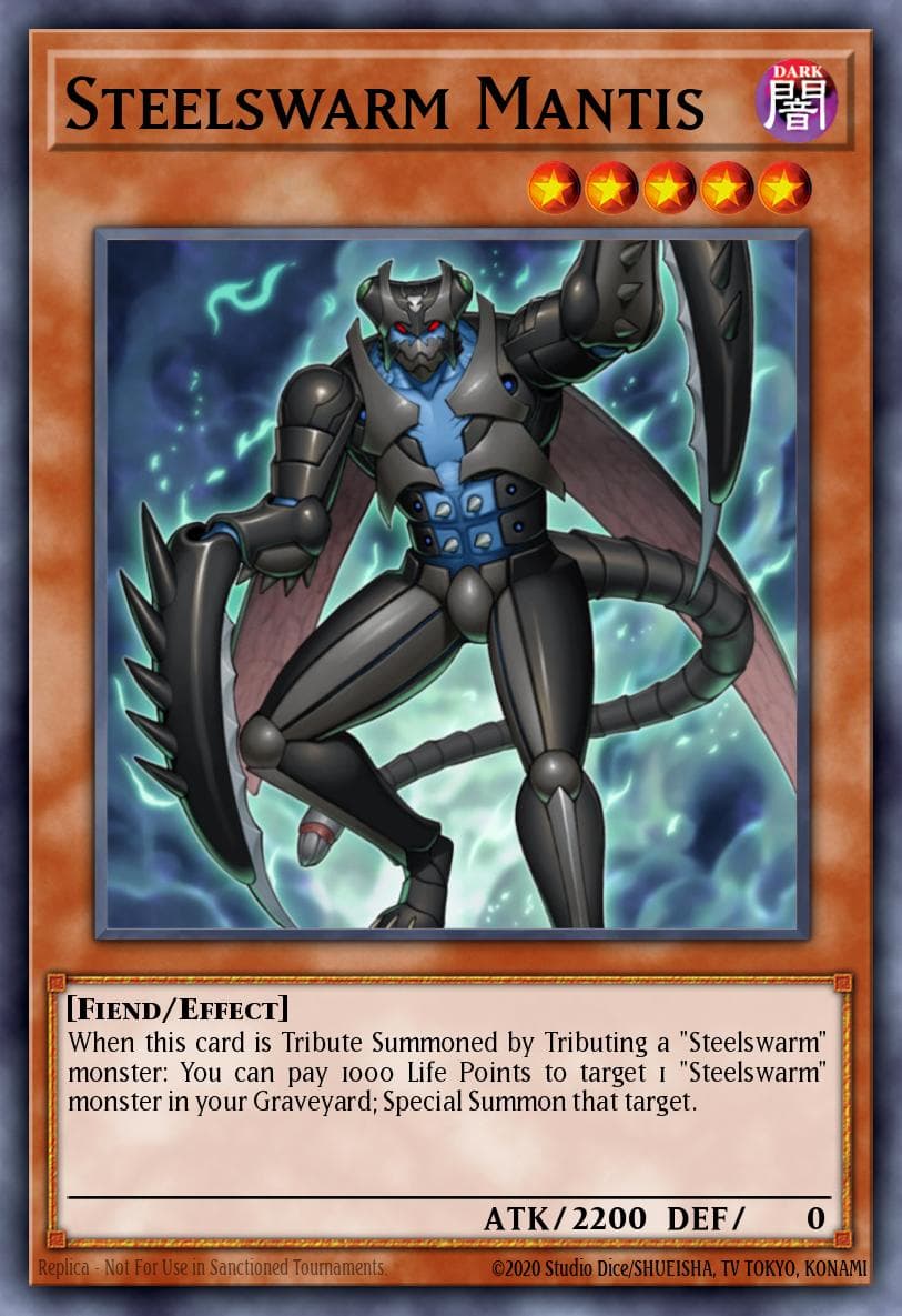 Steelswarm Mantis #DT05-EN080
