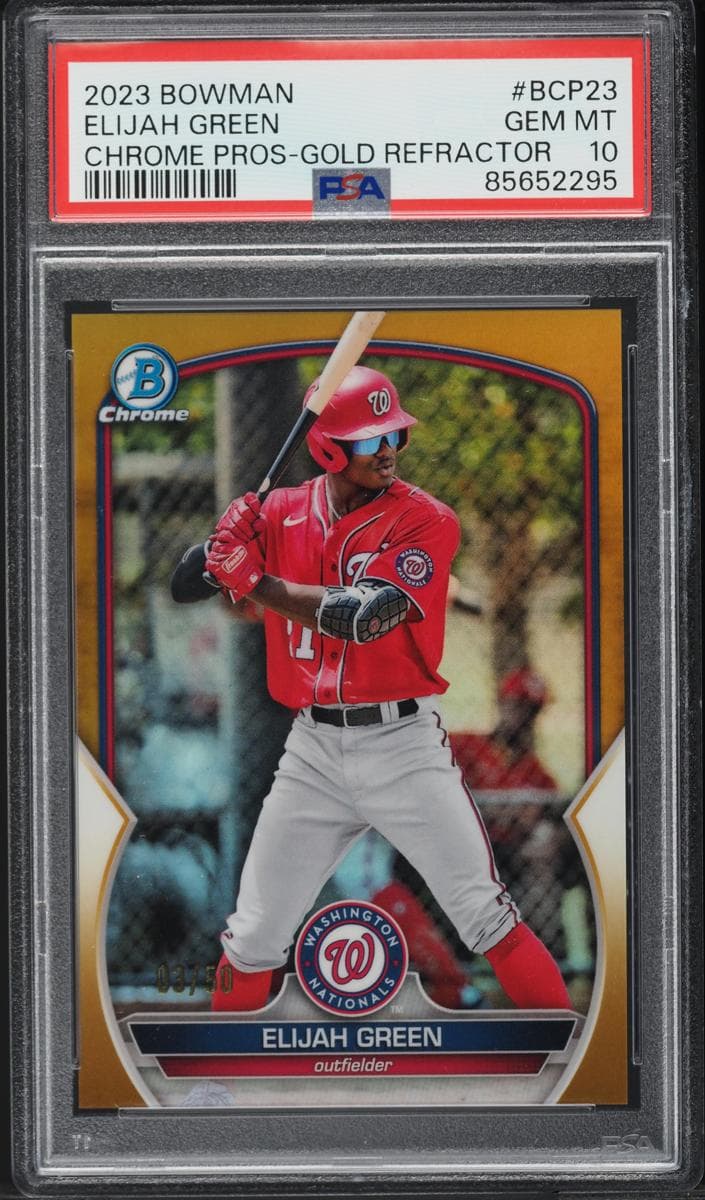 Elijah Green 2023 bowman Bowman