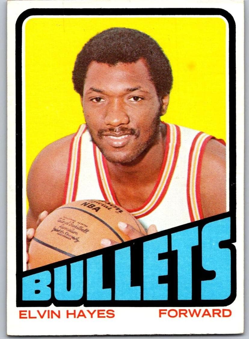 Elvin Hayes 1972 topps Topps