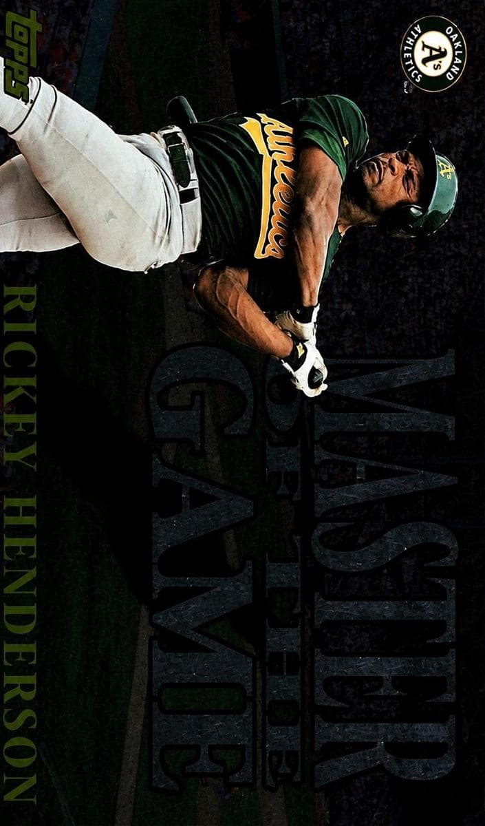 Rickey Henderson 1996 topps Topps Chrome