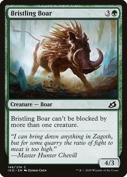 Bristling Boar 2019 Magic: The Gathering Core Set 2020