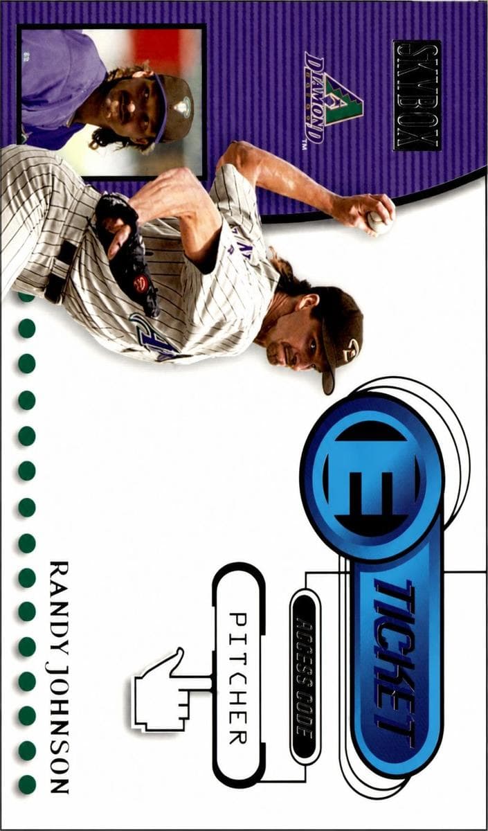 Randy Johnson 2000 fleer