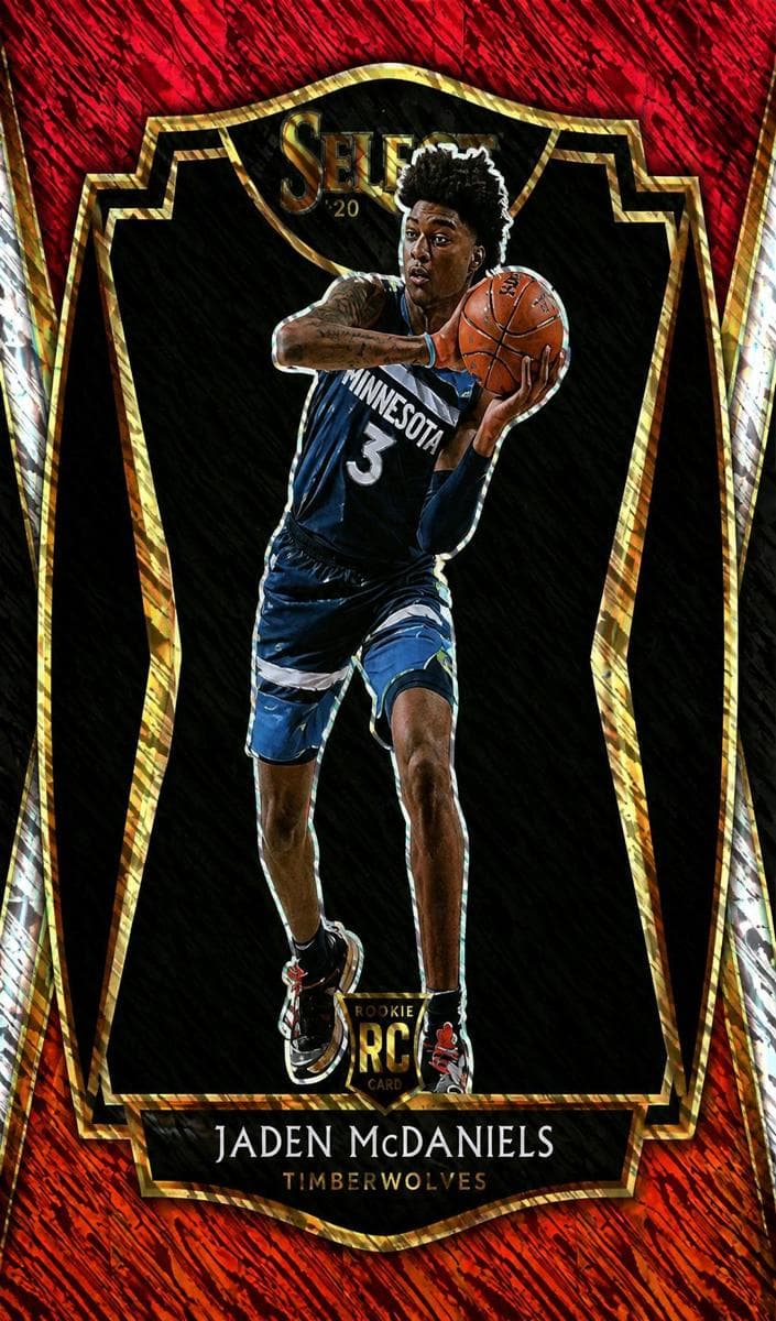 Jaden McDaniels 2020 panini Panini Select