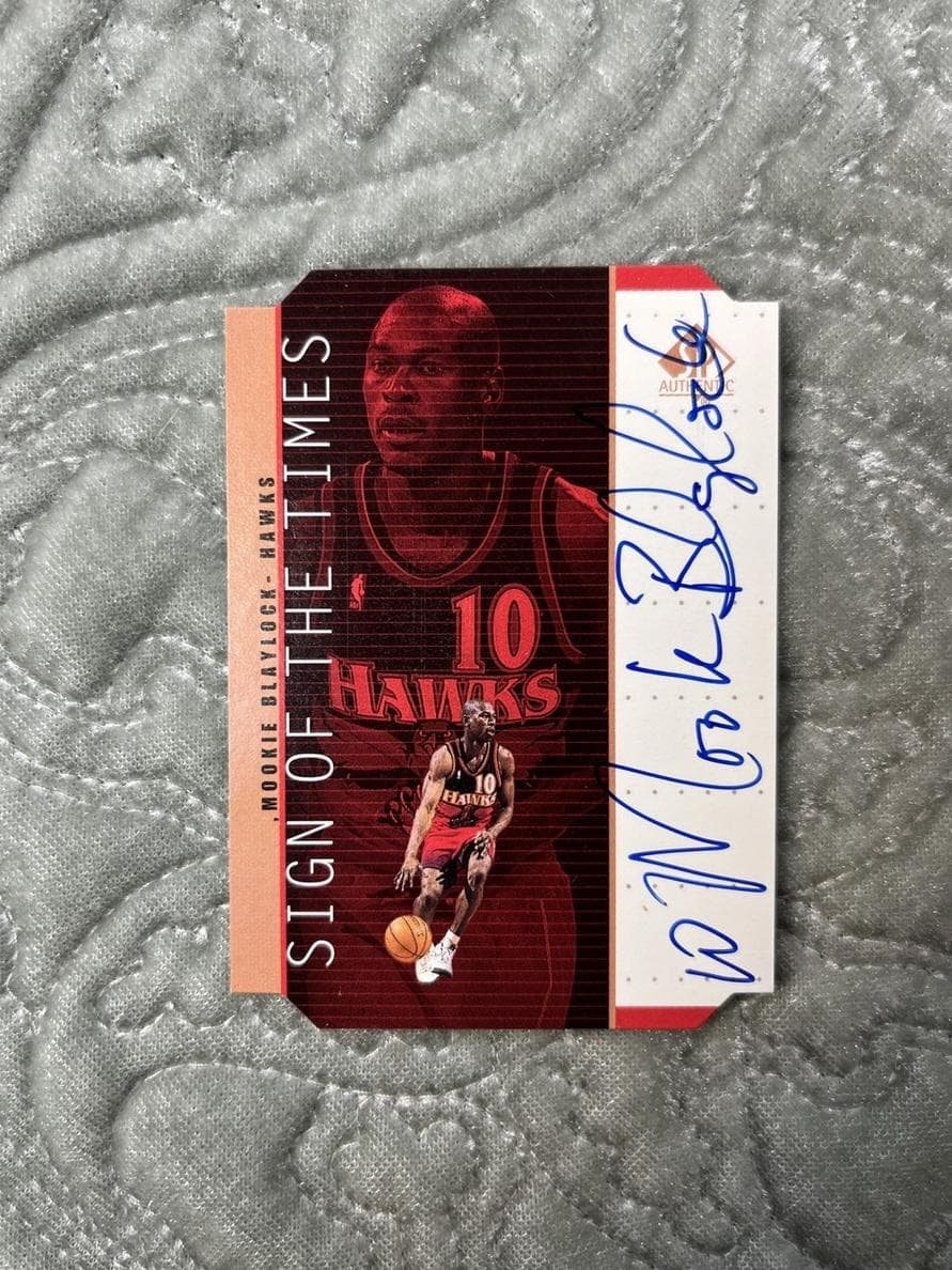 Mookie Blaylock 1998 unknown SP Authentic