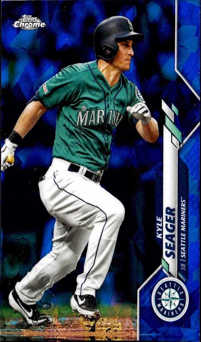 Kyle Seager 2020 topps Topps Chrome Sapphire Edition