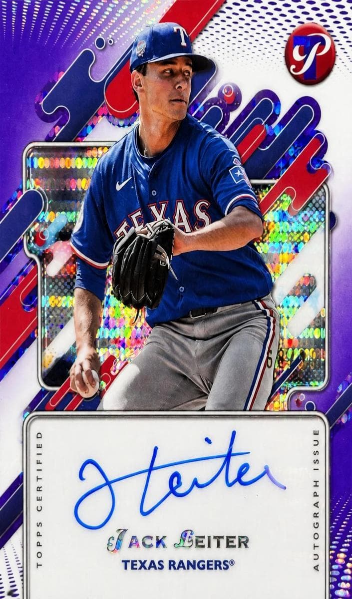 Jack Leiter 2025 topps Topps Pristine