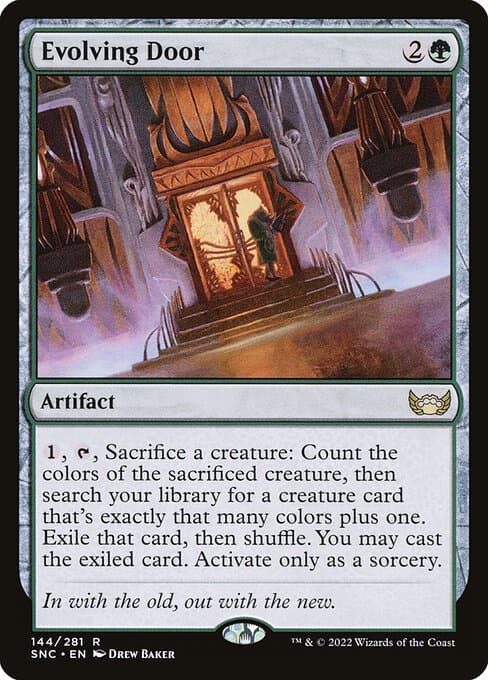 Evolving Door 2022 Magic: The Gathering Streets of New Capenna