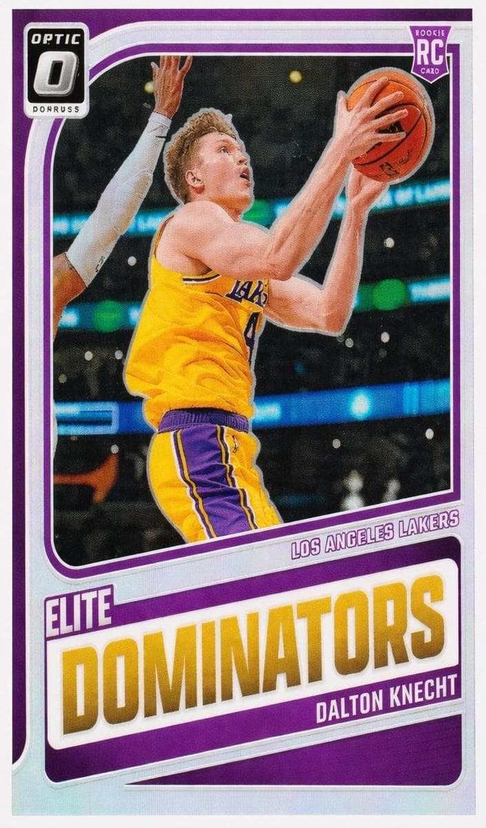 Dalton Knecht 2024 panini Donruss Optic