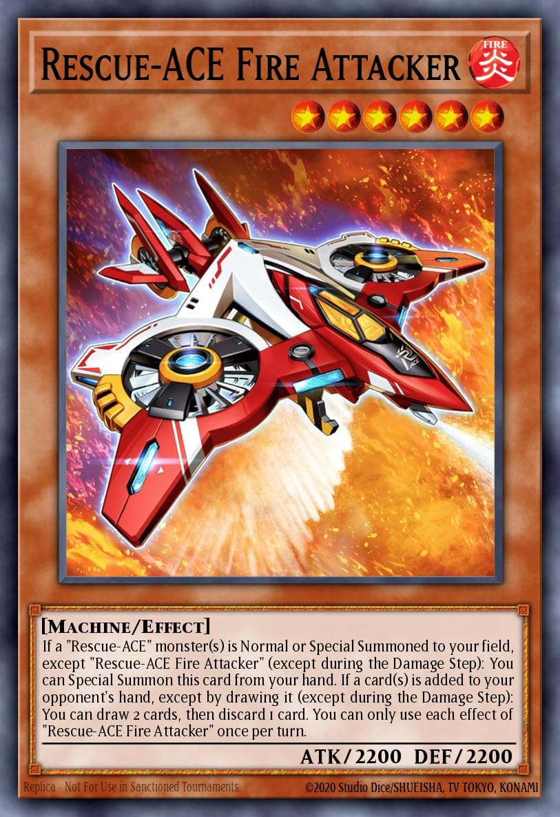 Rescue-ACE Fire Attacker 2026 Yu-Gi-Oh!