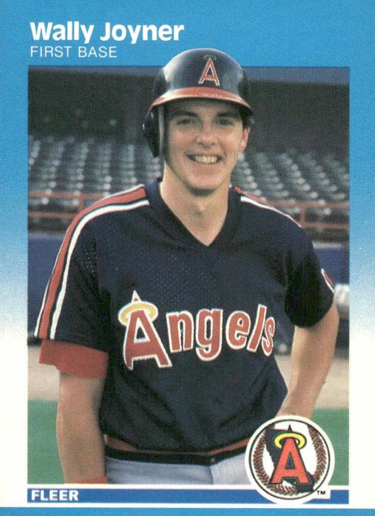 Wally Joyner 1987 fleer Fleer