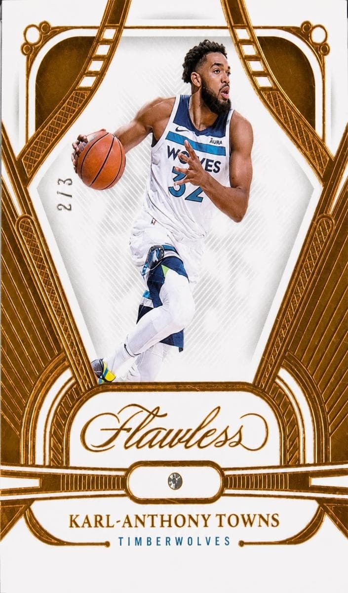 Karl-Anthony Towns 2023 panini Panini Flawless