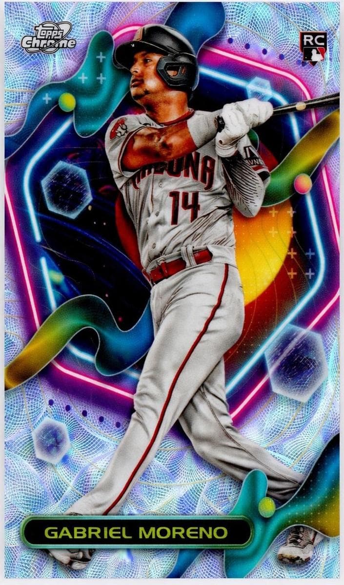 Gabriel Moreno 2023 topps Topps Cosmic Chrome