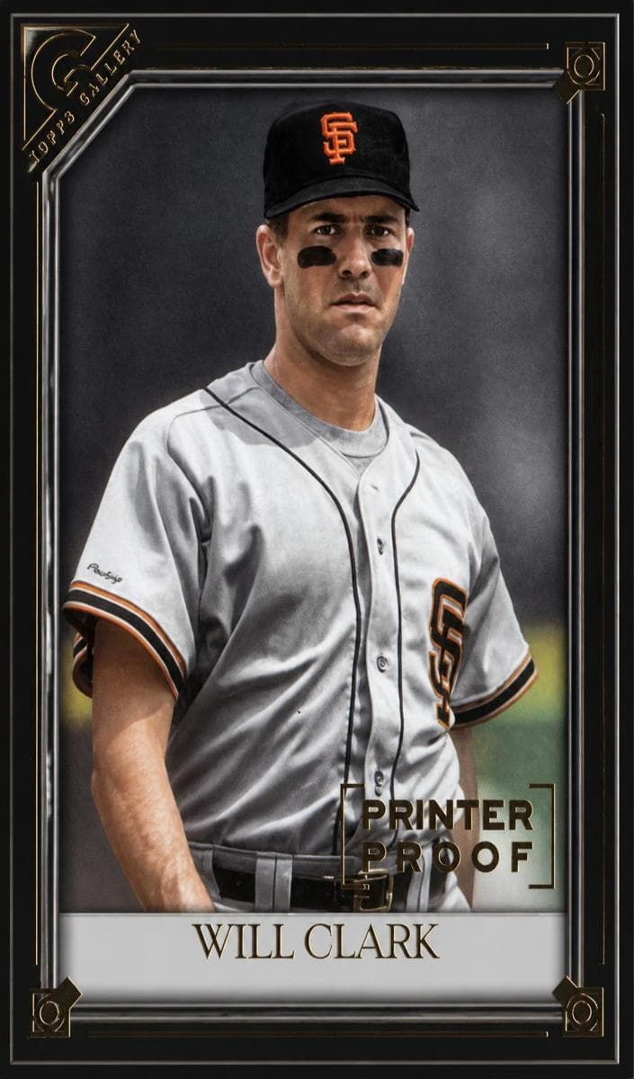 Will Clark 2021 topps