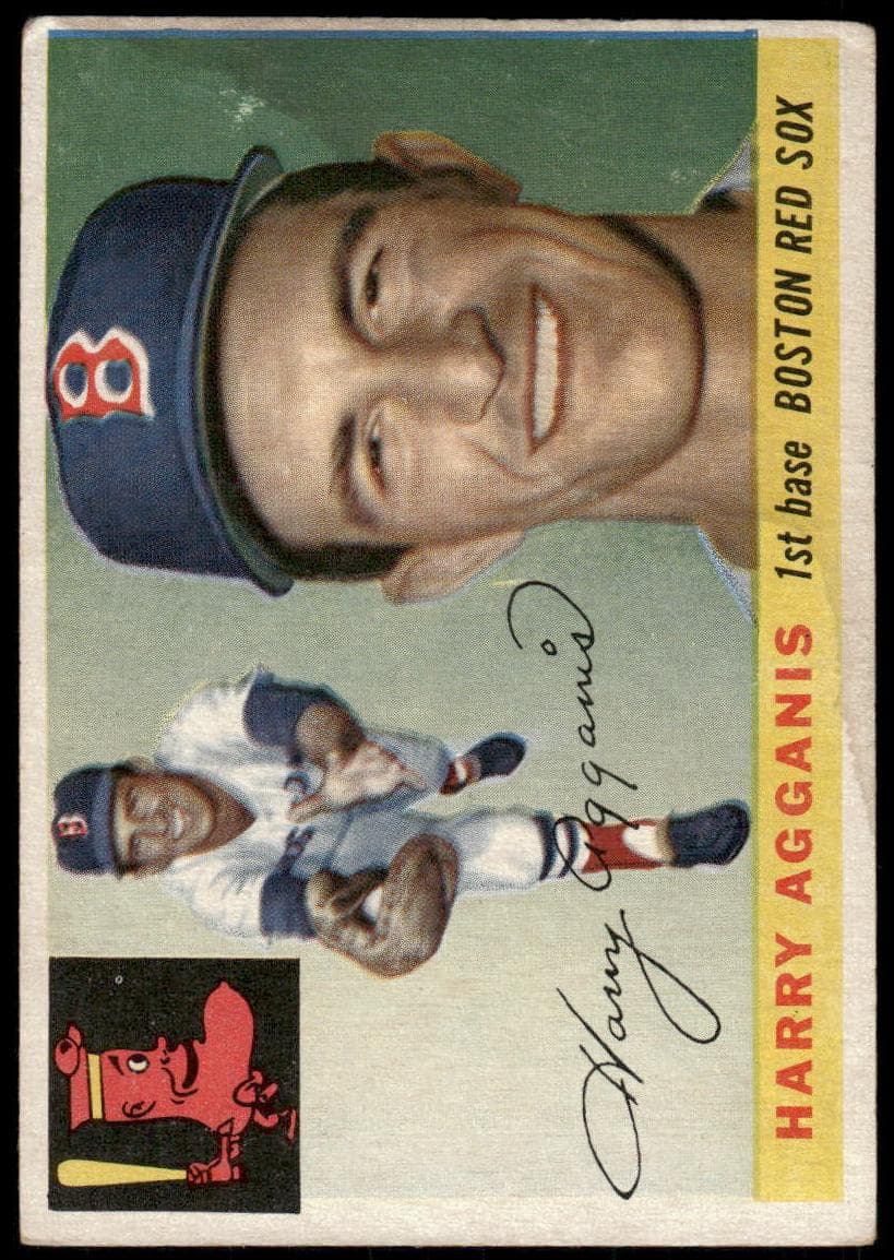Harry Agganis 1955 topps Topps