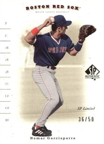 Nomar Garciaparra 2001 fleer