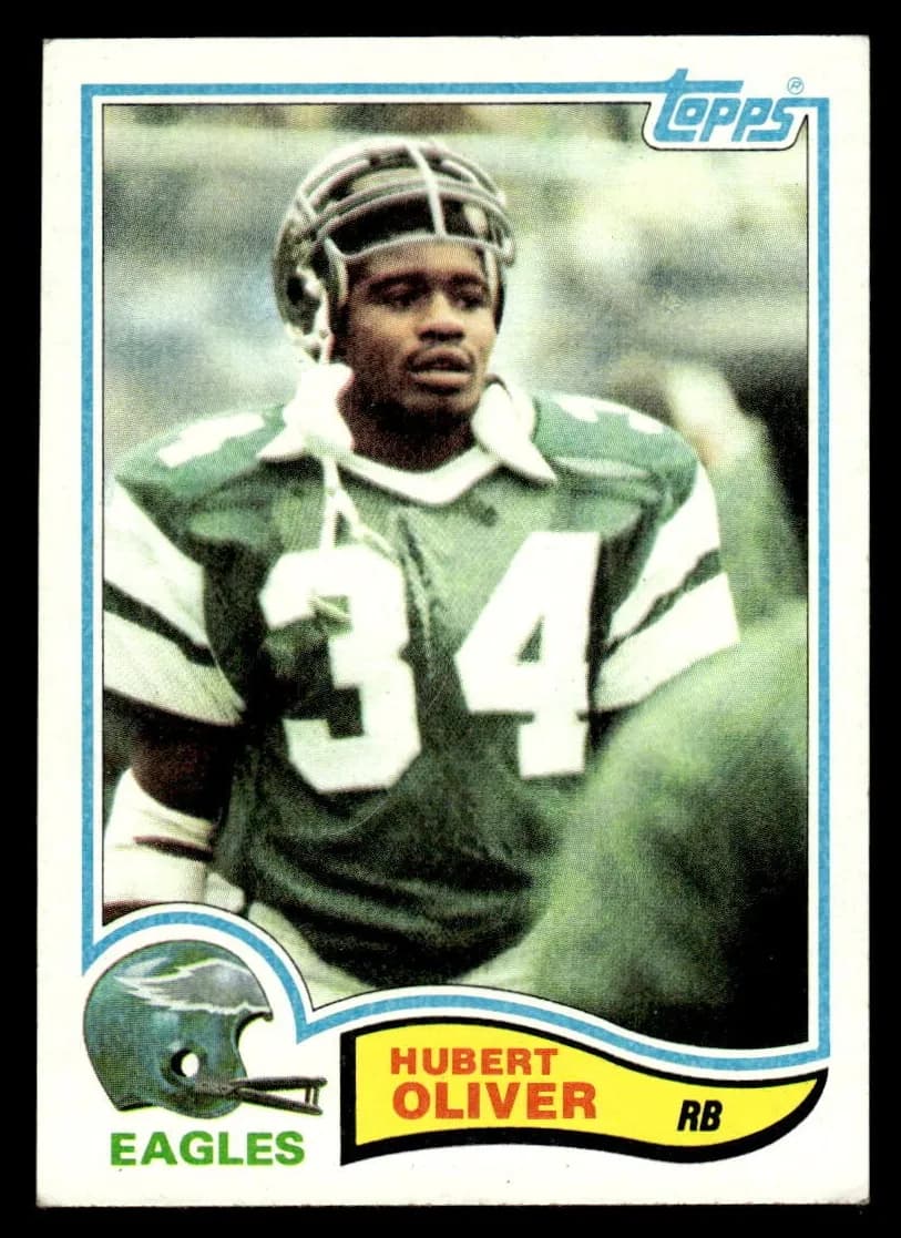 Hubert Oliver 1982 topps Topps