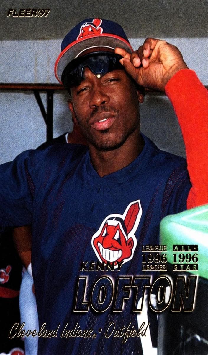 Kenny Lofton 1997 fleer Fleer
