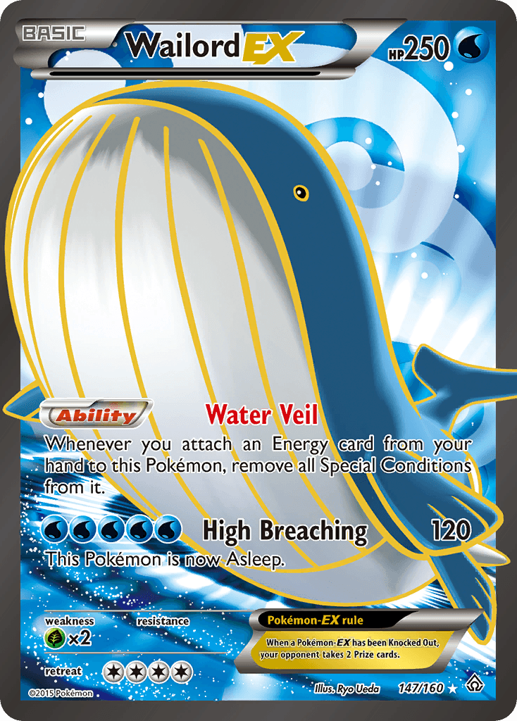 Wailord EX #147