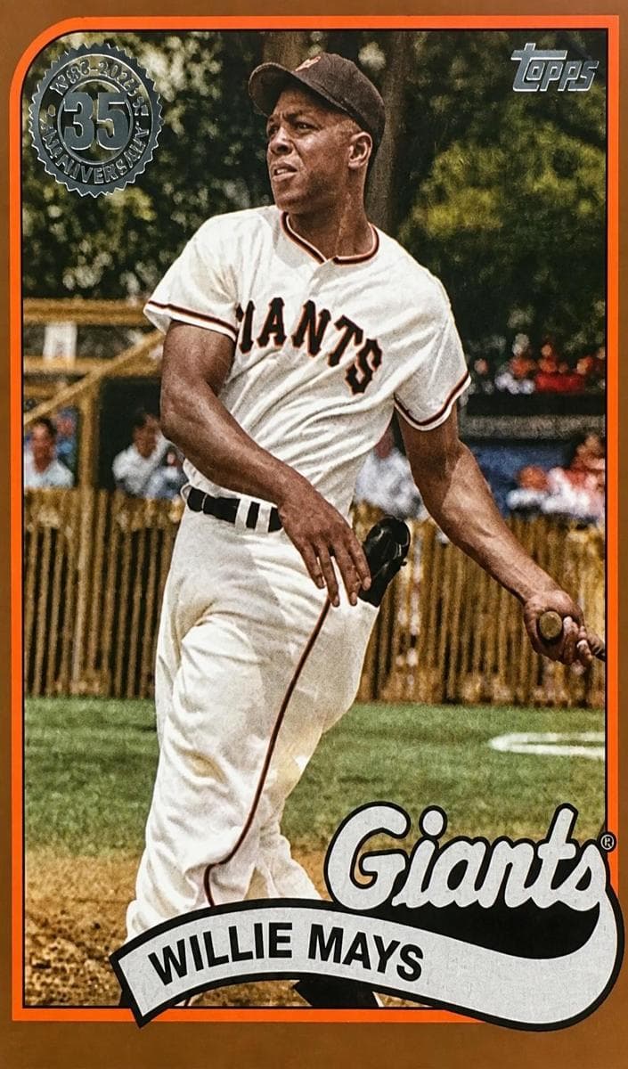 Willie Mays 2024 topps Topps Update
