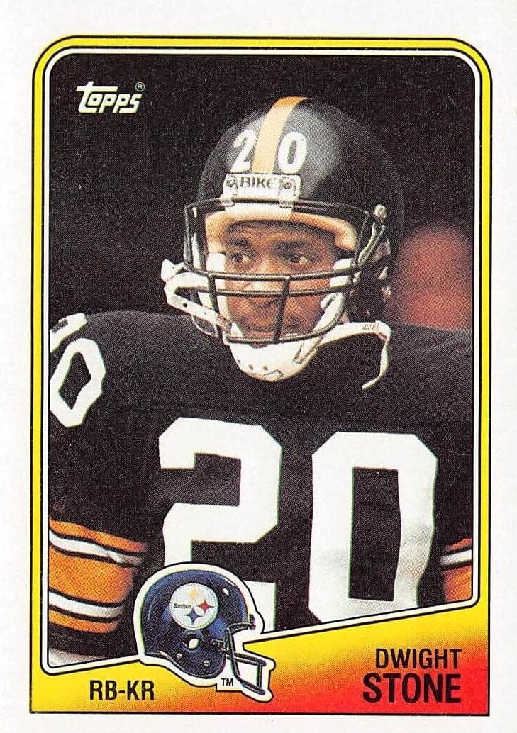 Dwight Stone trading card
