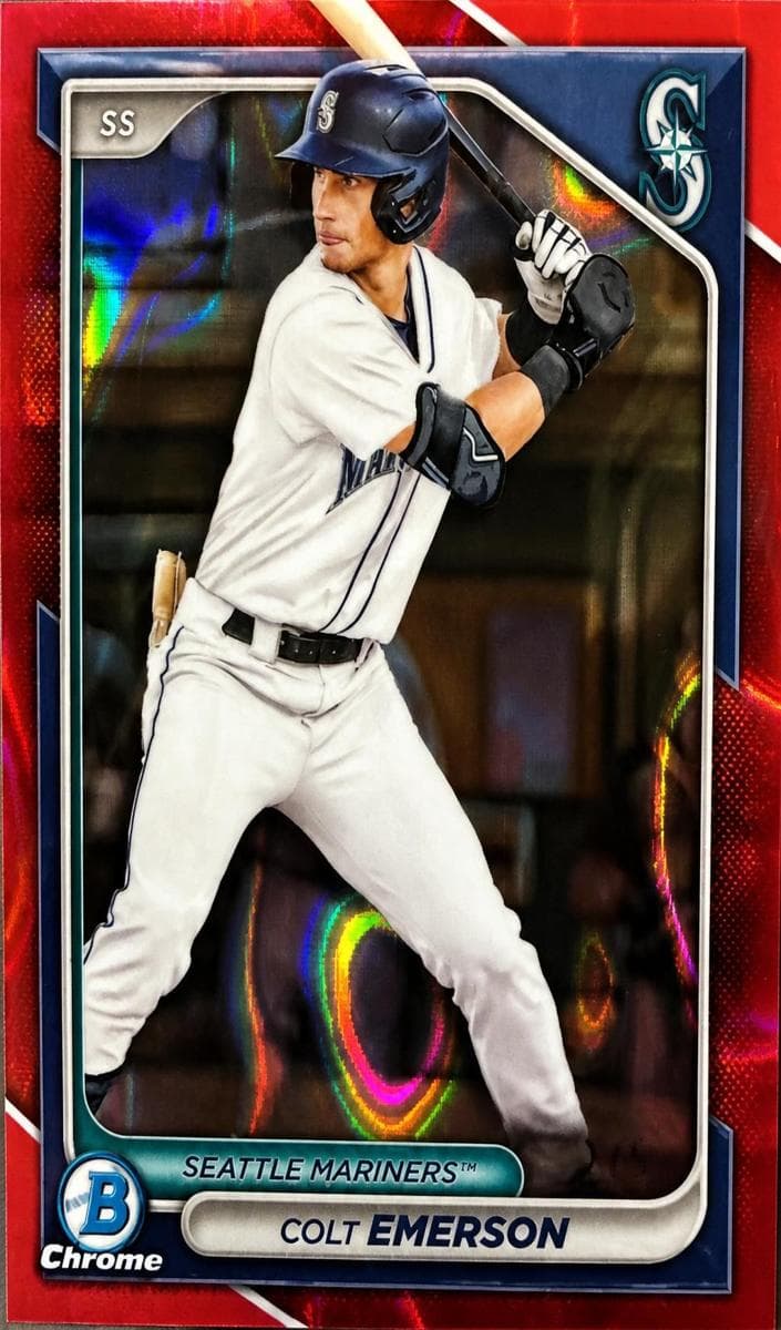 Colt Emerson 2024 bowman Bowman Draft Chrome