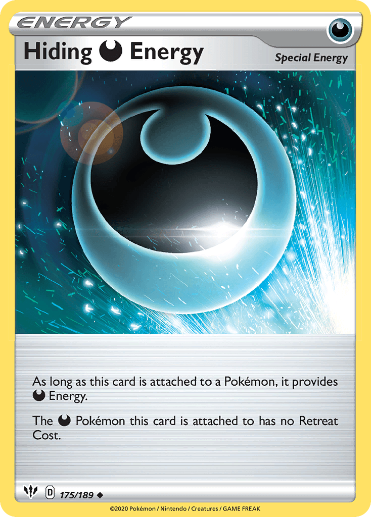 Hiding Darkness Energy 2020 Pokemon Japanese Infinity Zone
