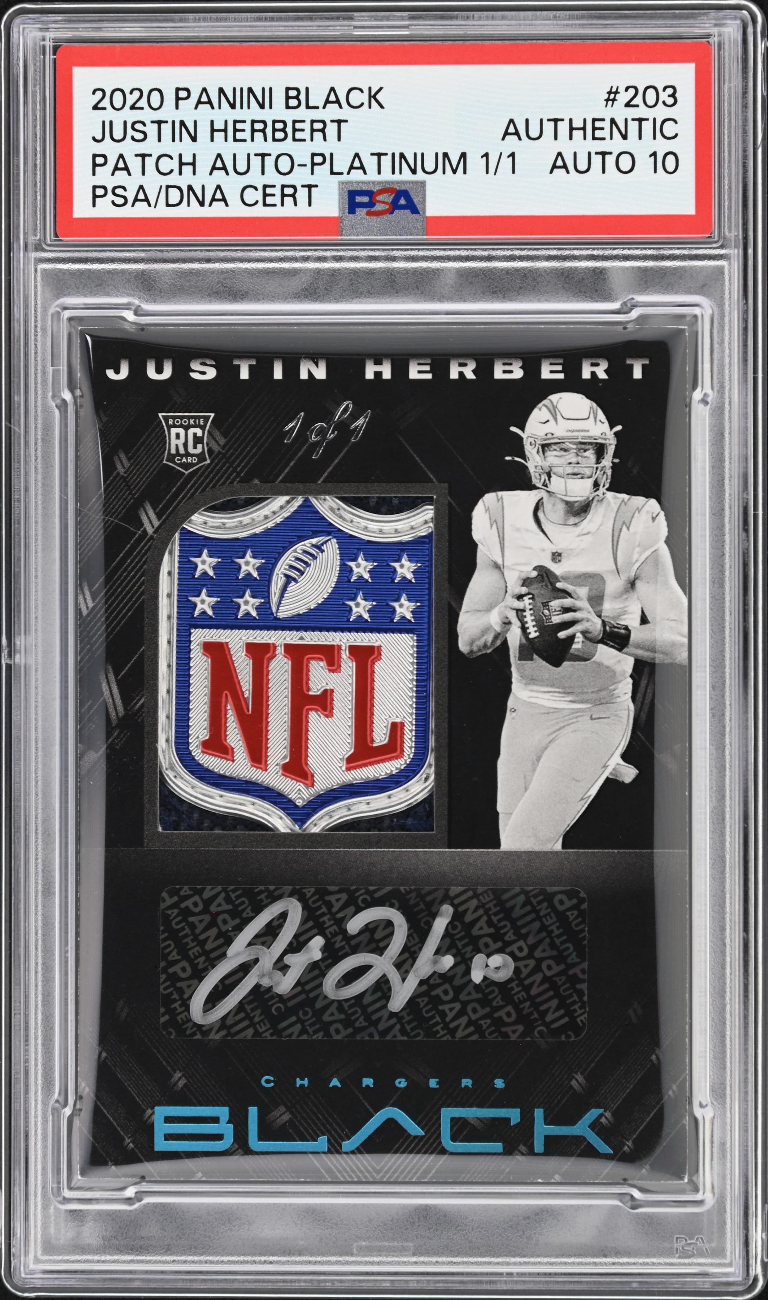 Justin Herbert 2020 panini