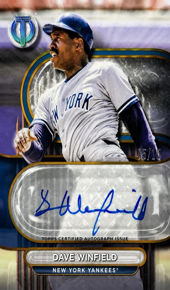 Dave Winfield 2024 topps Topps Tribute