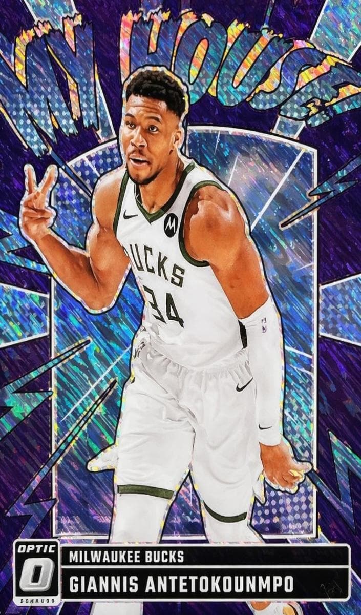 Giannis Antetokounmpo 2024 panini Donruss Optic
