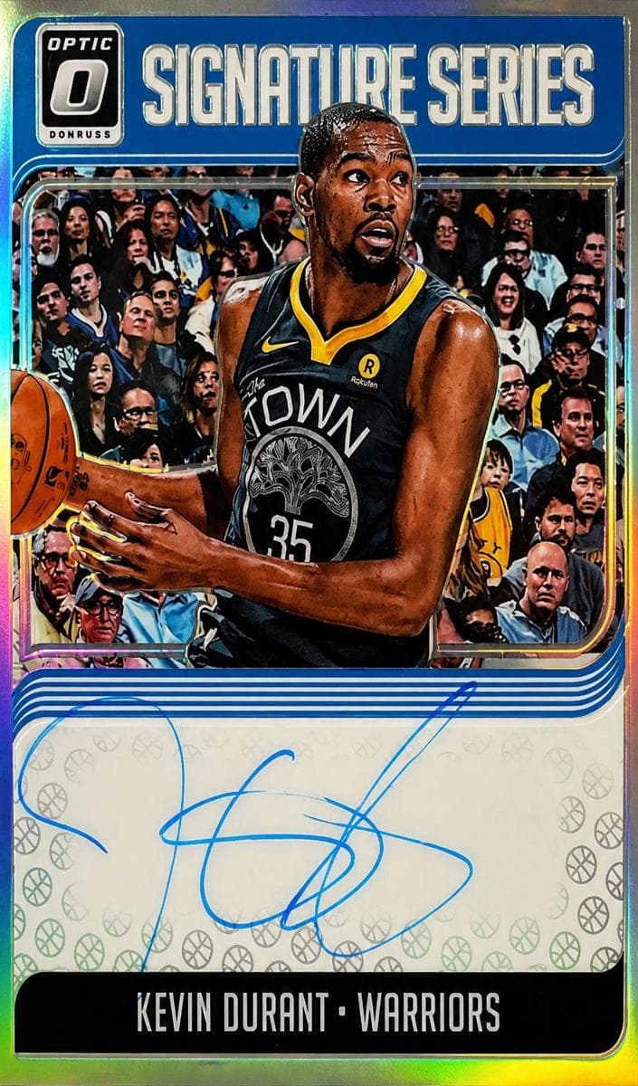 Kevin Durant 2018 panini Donruss Optic