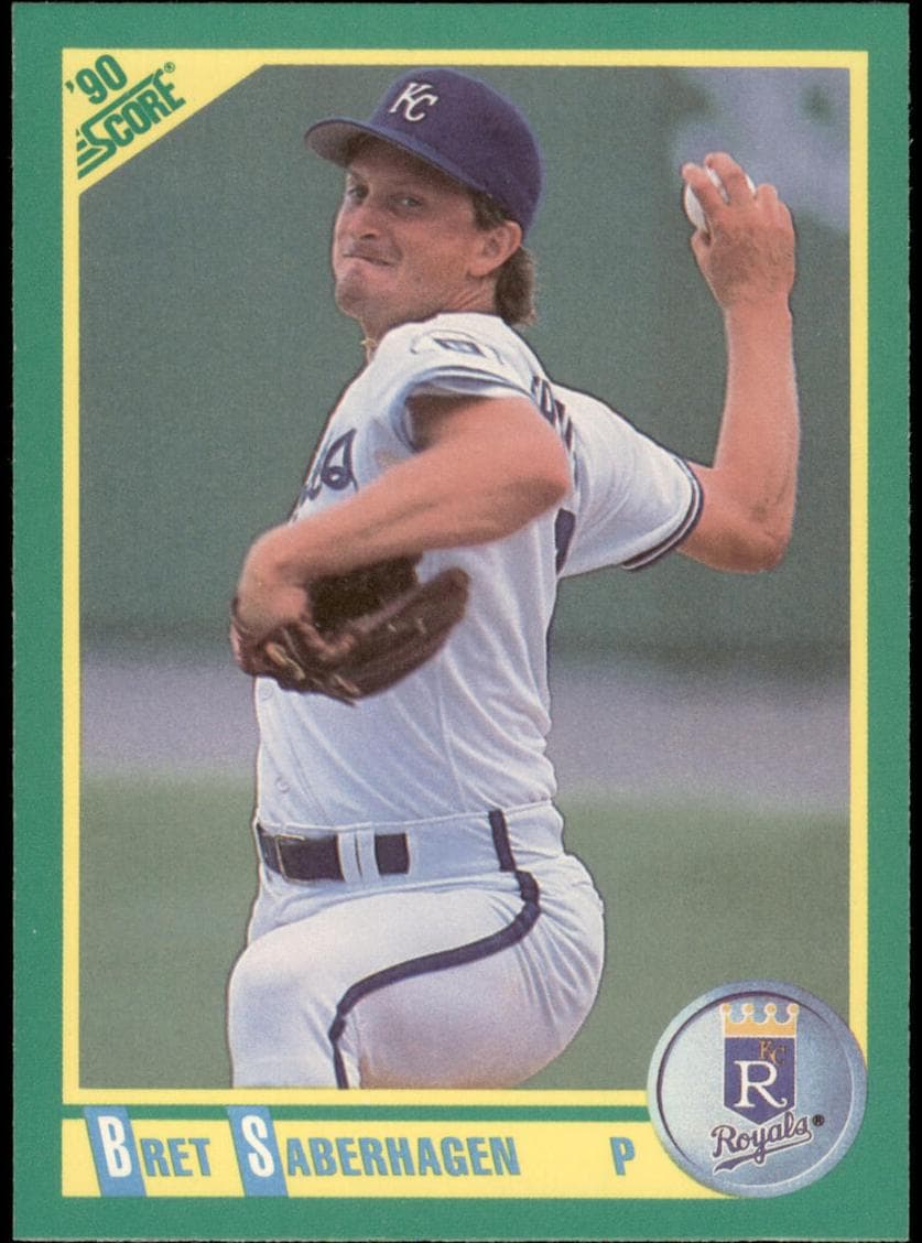 Bret Saberhagen 1990 panini Score
