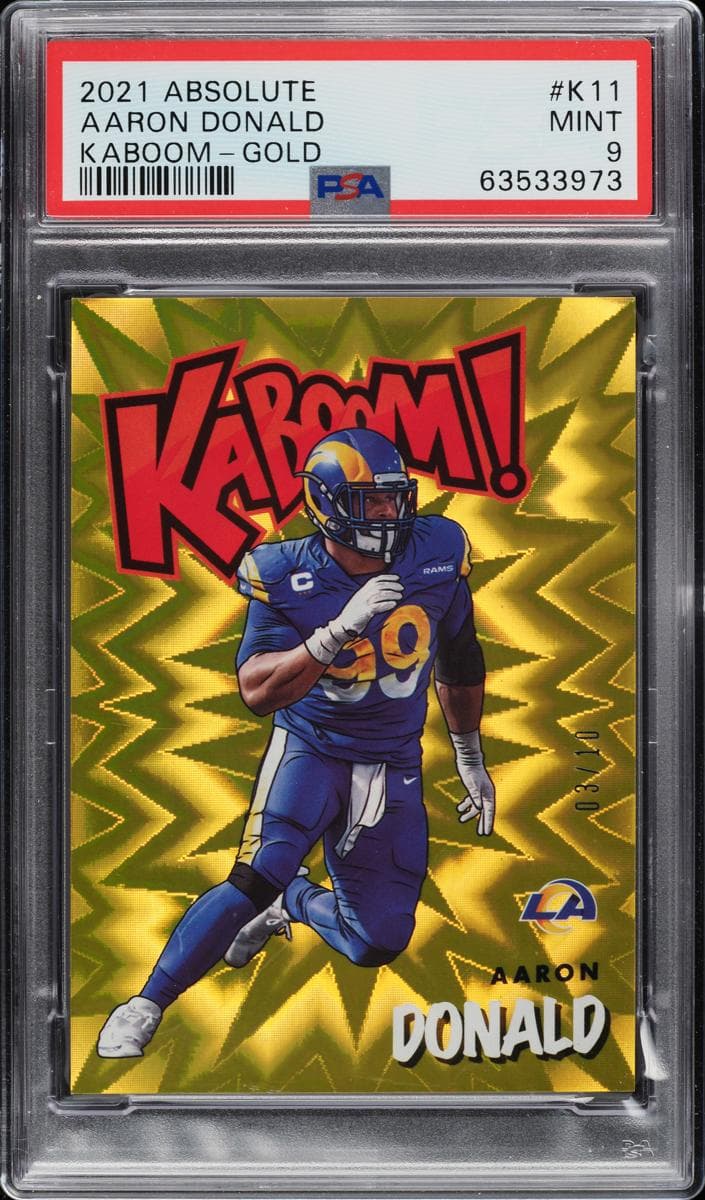 Aaron Donald 2021 panini Panini Absolute