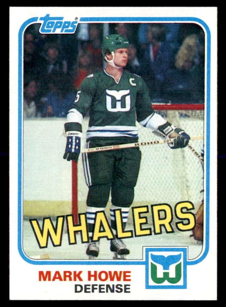 Mark Howe 1981 topps
