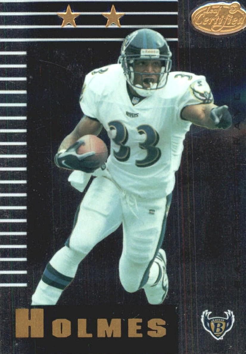 Priest Holmes 1999 leaf Leaf Certified