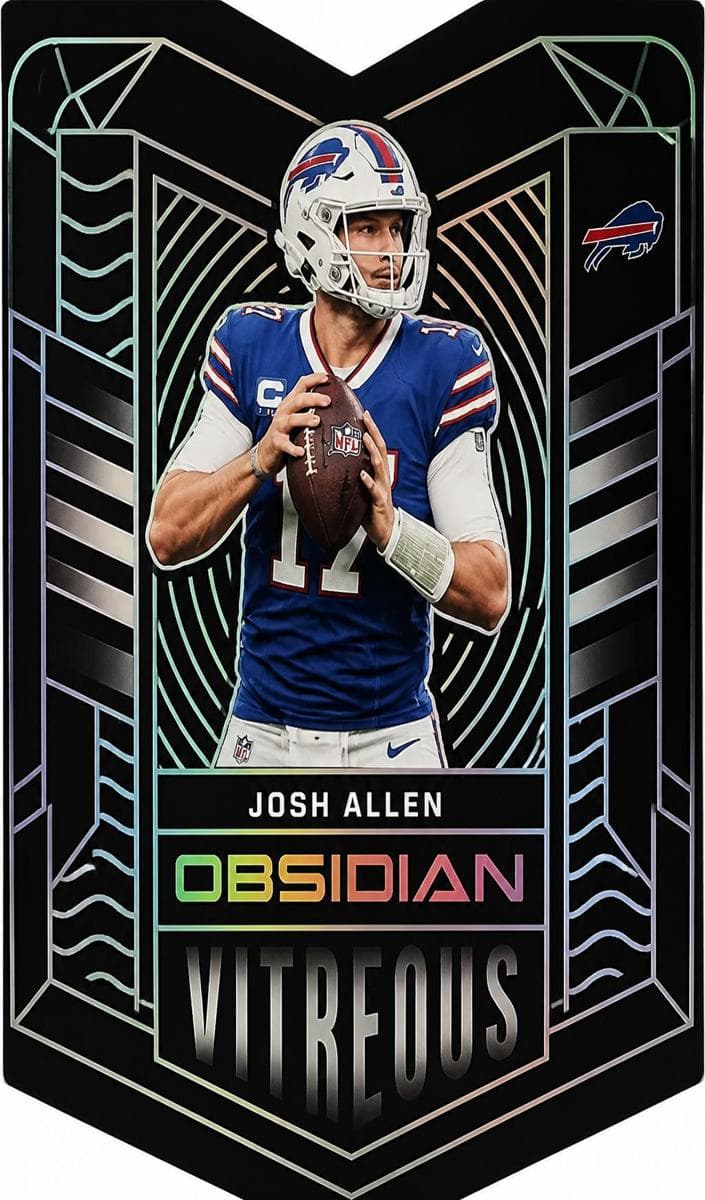 Josh Allen 2022 panini Panini Obsidian