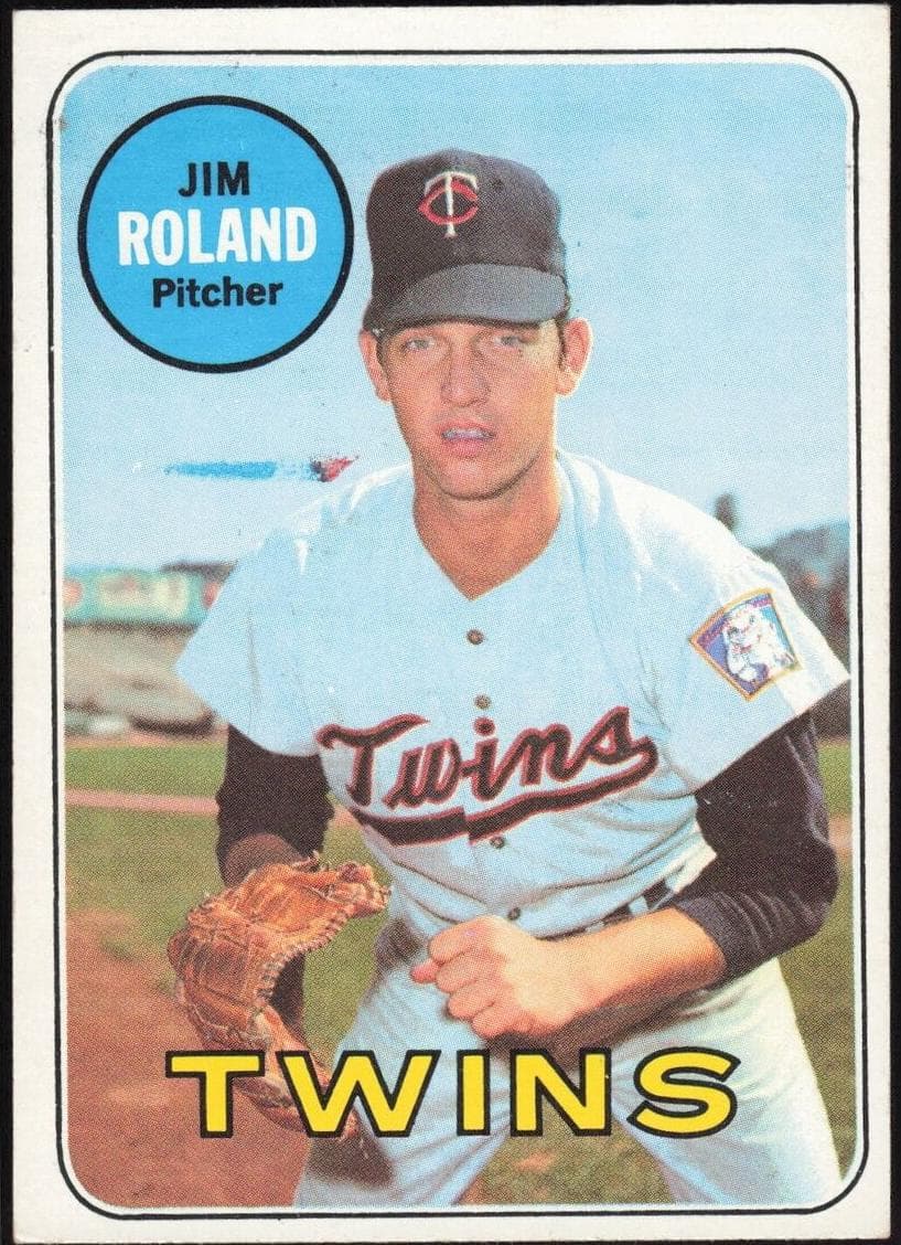 Jim Roland 1969 topps Topps