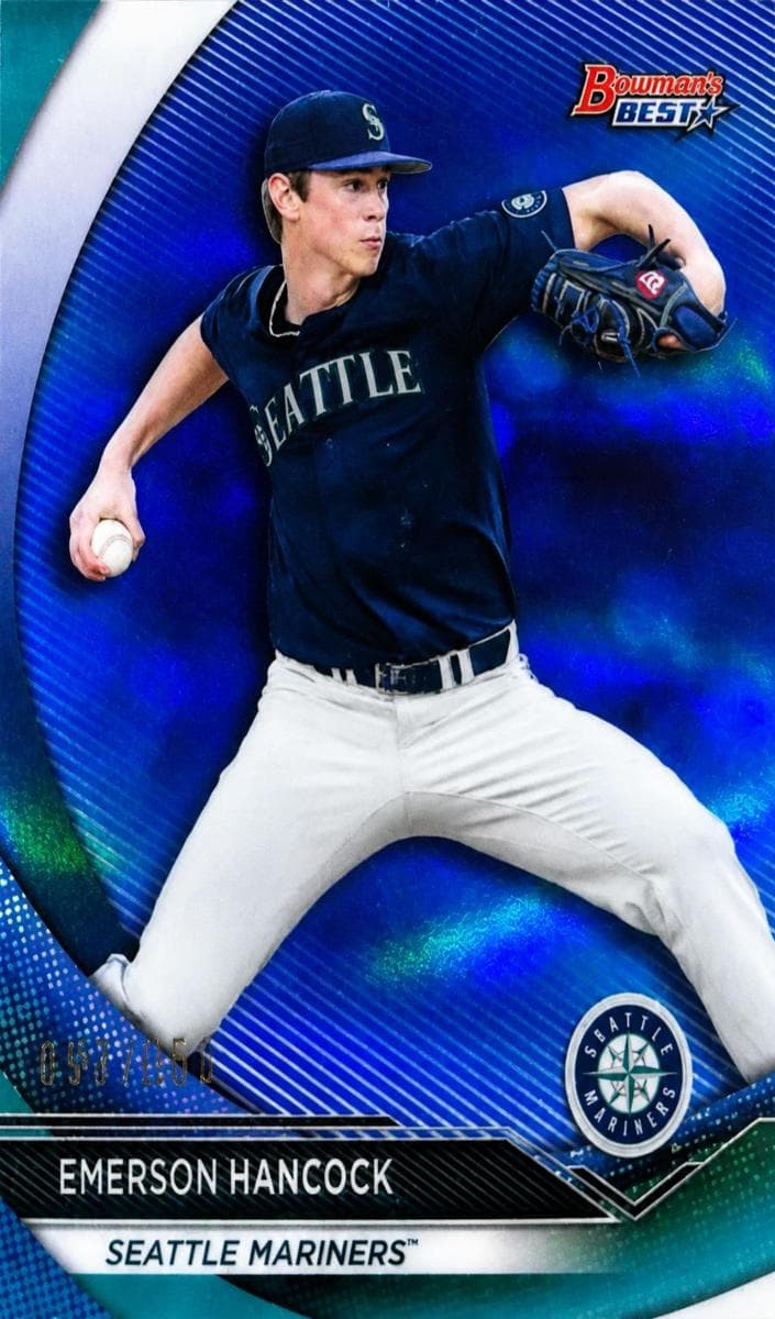 Emerson Hancock 2020 bowman Bowman's Best