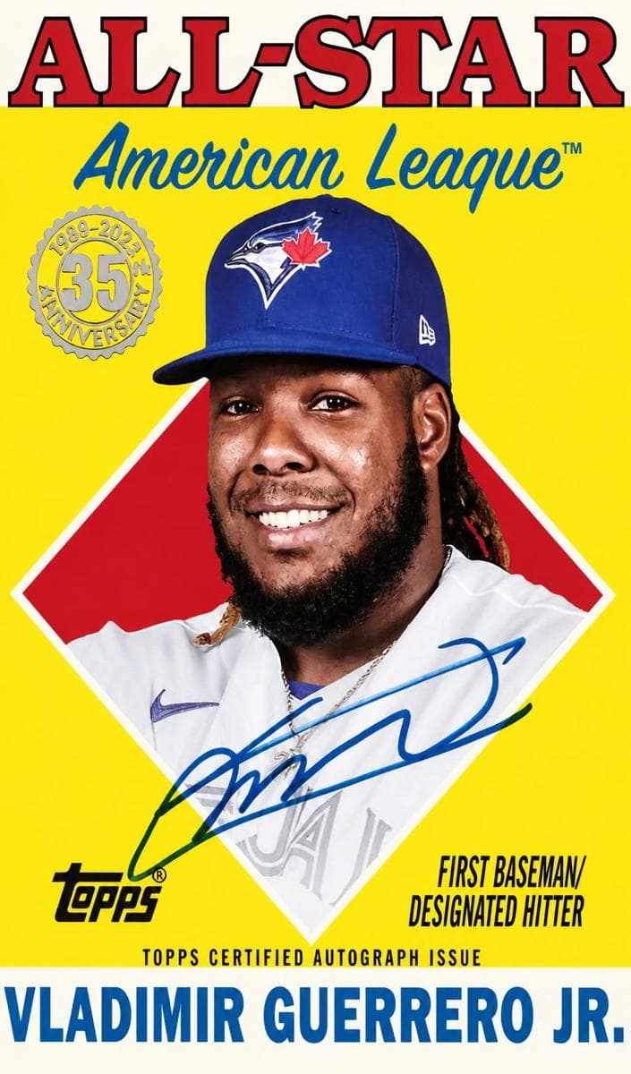 Vladimir Guerrero Jr. 2023 topps Topps