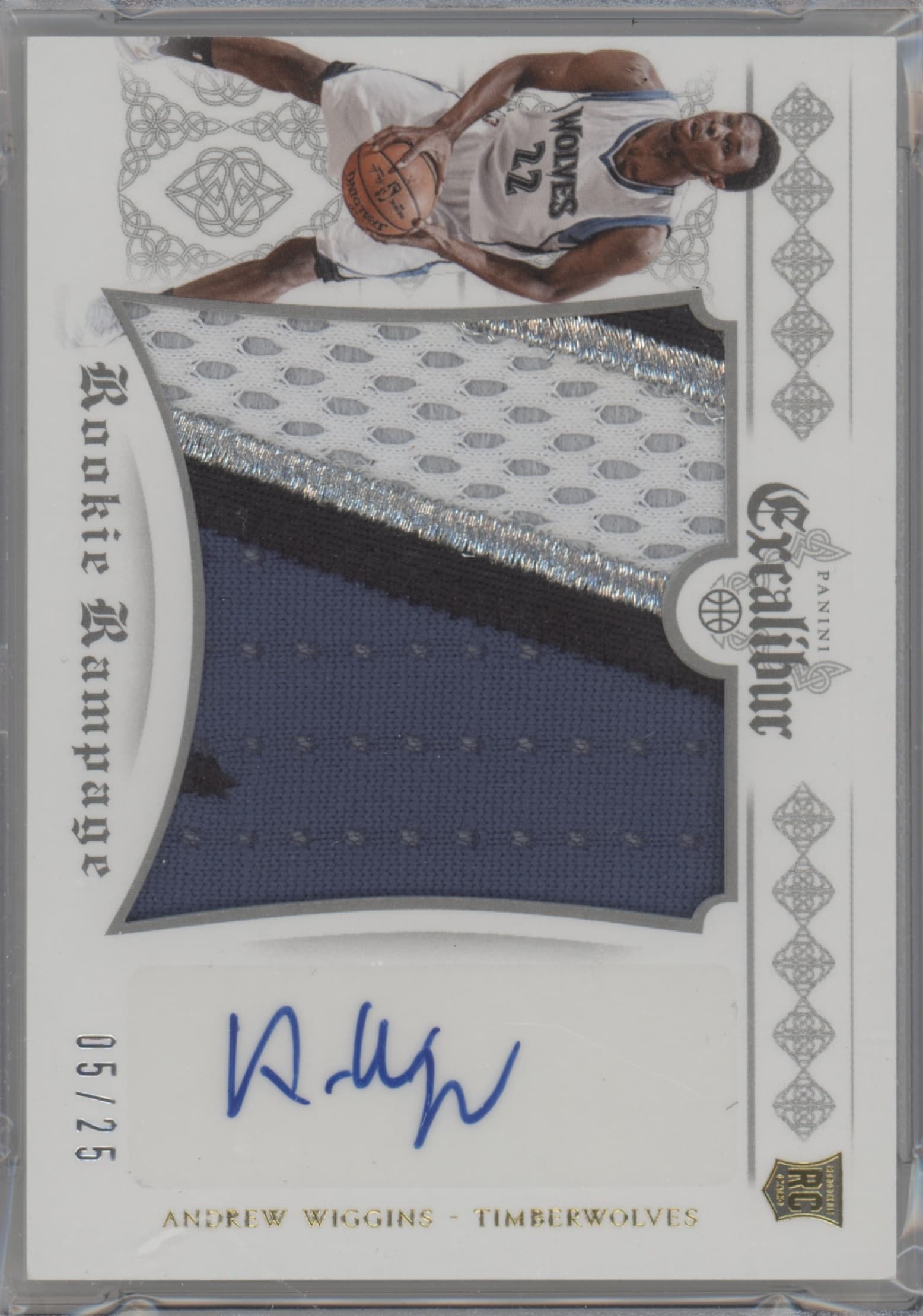 Russell Westbrook 2014 panini Excalibur