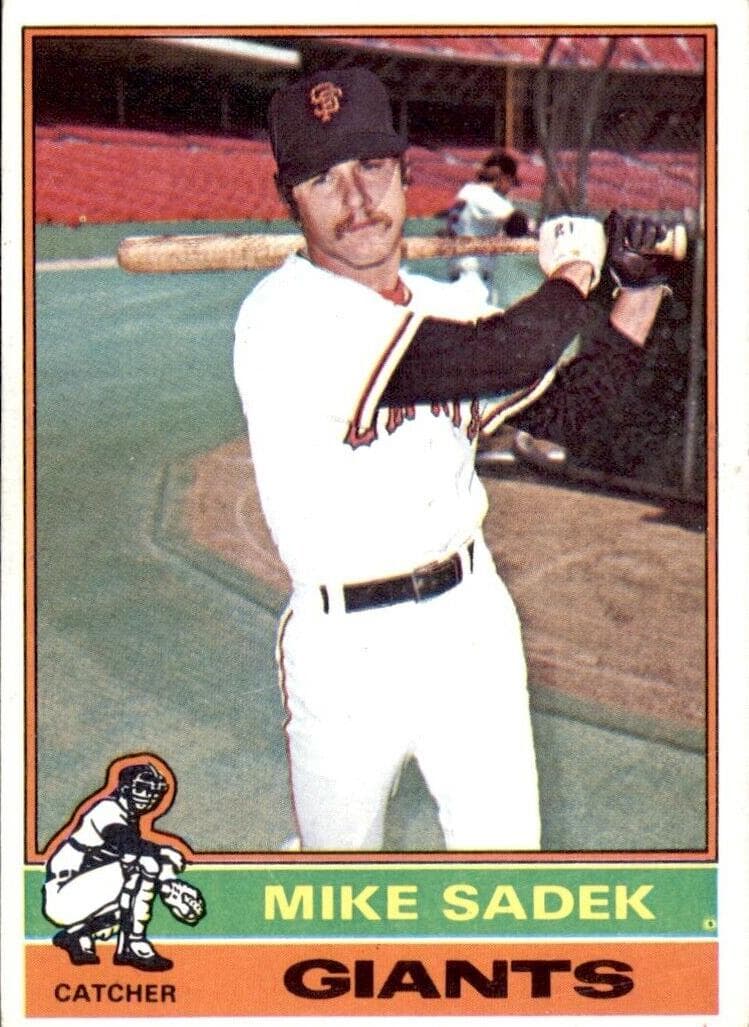 Mike Sadek 1976 topps Topps