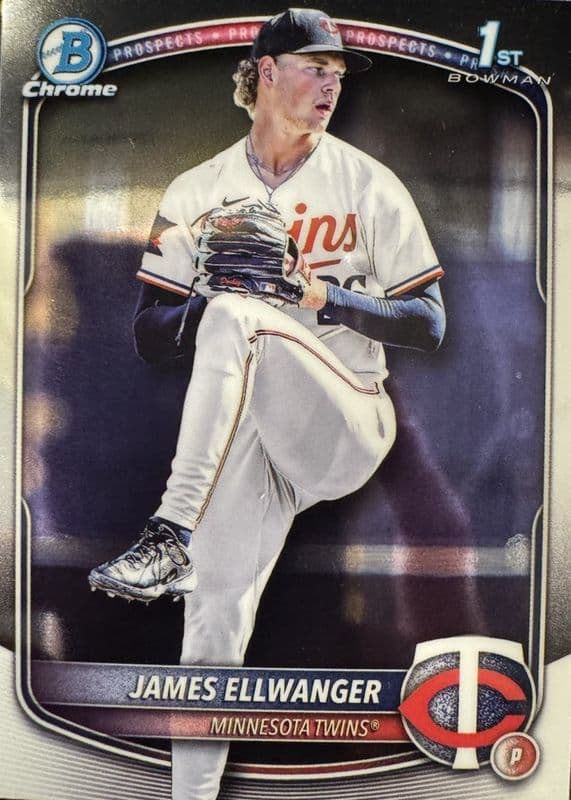 James Ellwanger trading card