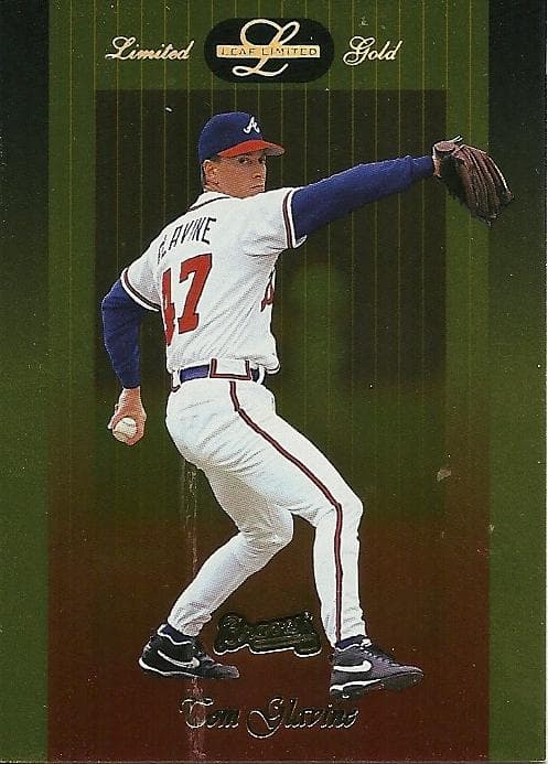 Tom Glavine 1996 leaf Leaf Limited