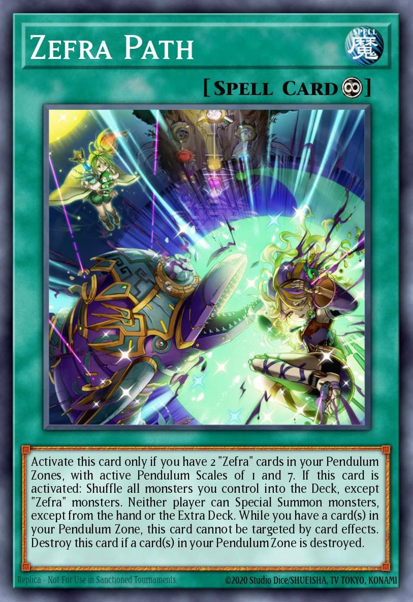 Zefra Path 2015 Yu-Gi-Oh! Crossed Souls