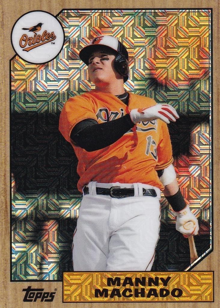Manny Machado 2017 topps