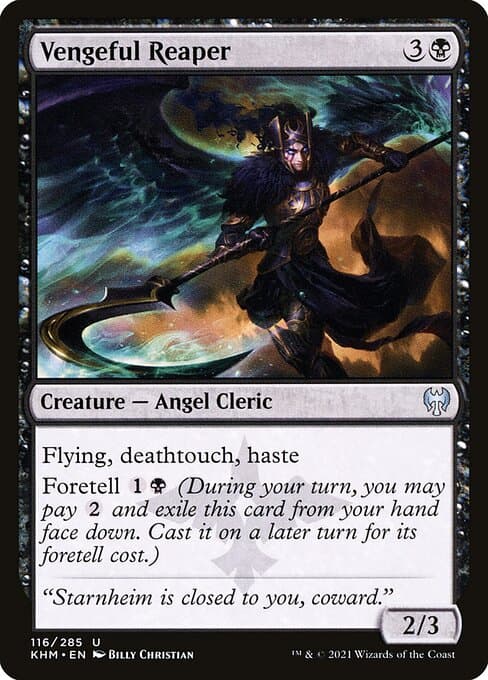 Vengeful Reaper 2021 Magic: The Gathering Kaldheim