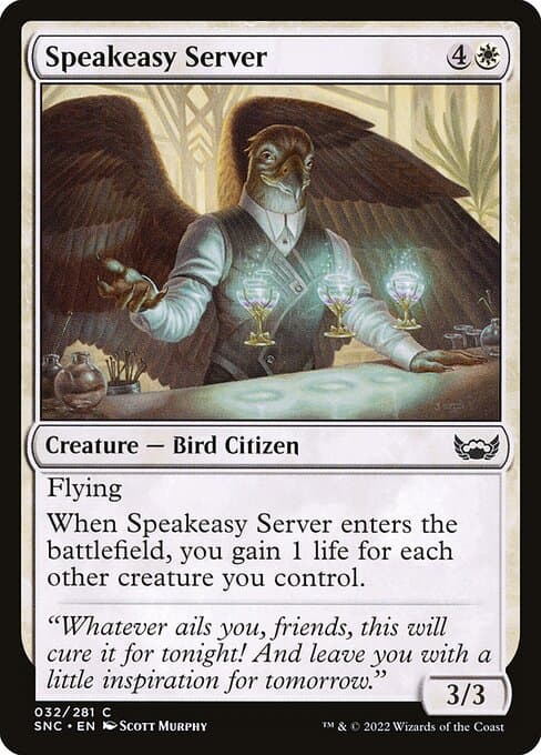 Speakeasy Server 2022 Magic: The Gathering Streets of New Capenna