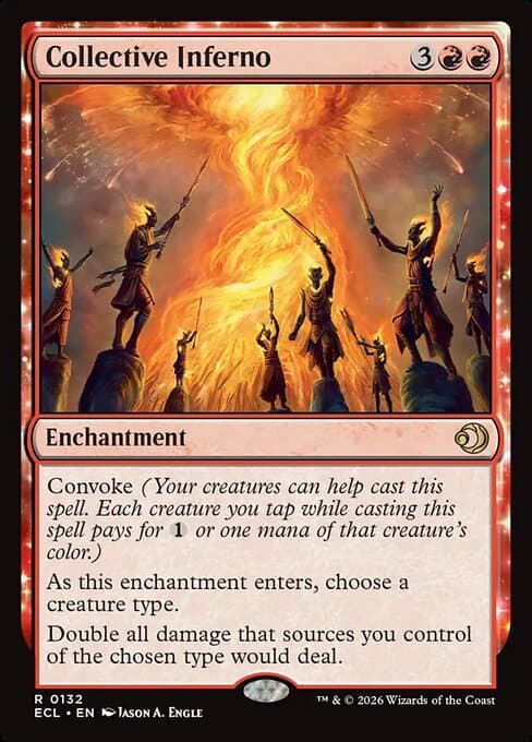 Collective Inferno 2026 Magic: The Gathering Lorwyn Eclipsed Extended Art