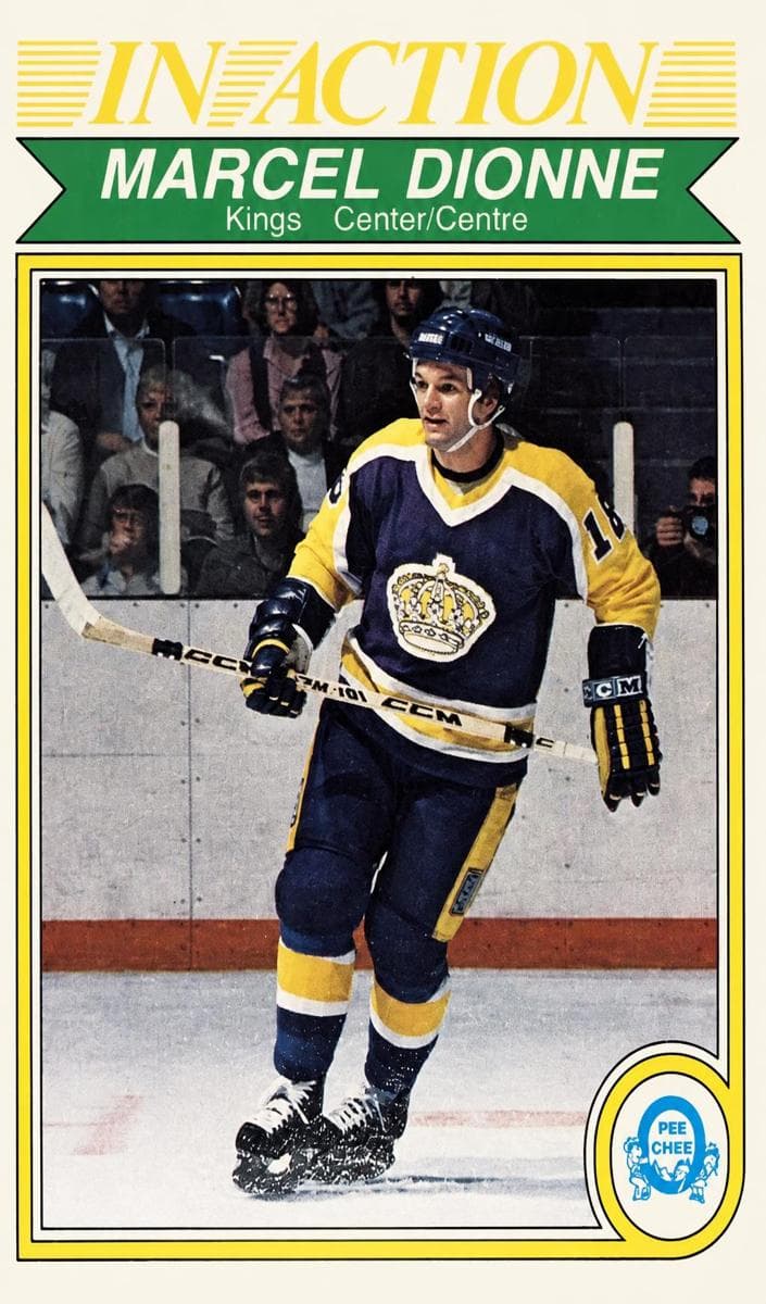 Marcel Dionne 1982 topps O-Pee-Chee